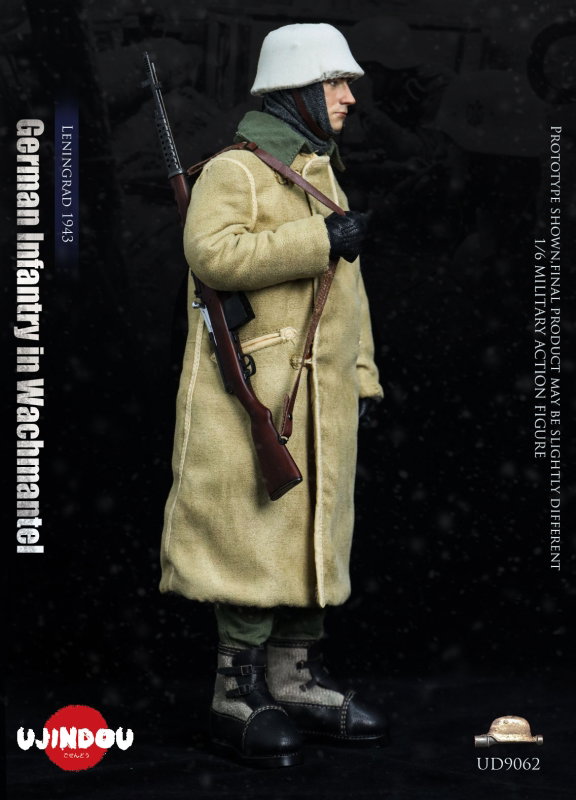 WWII German Infantry in Wachmantel - Leningrad 1943 image 2
