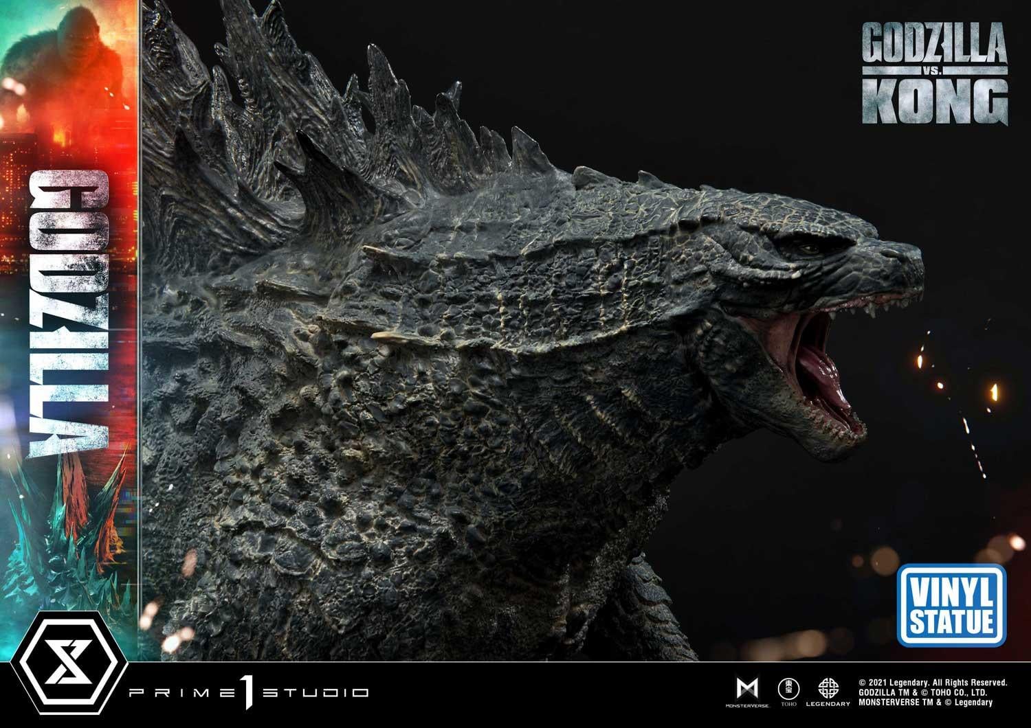 Godzilla vs Kong Godzilla Vinyl Statue image 10