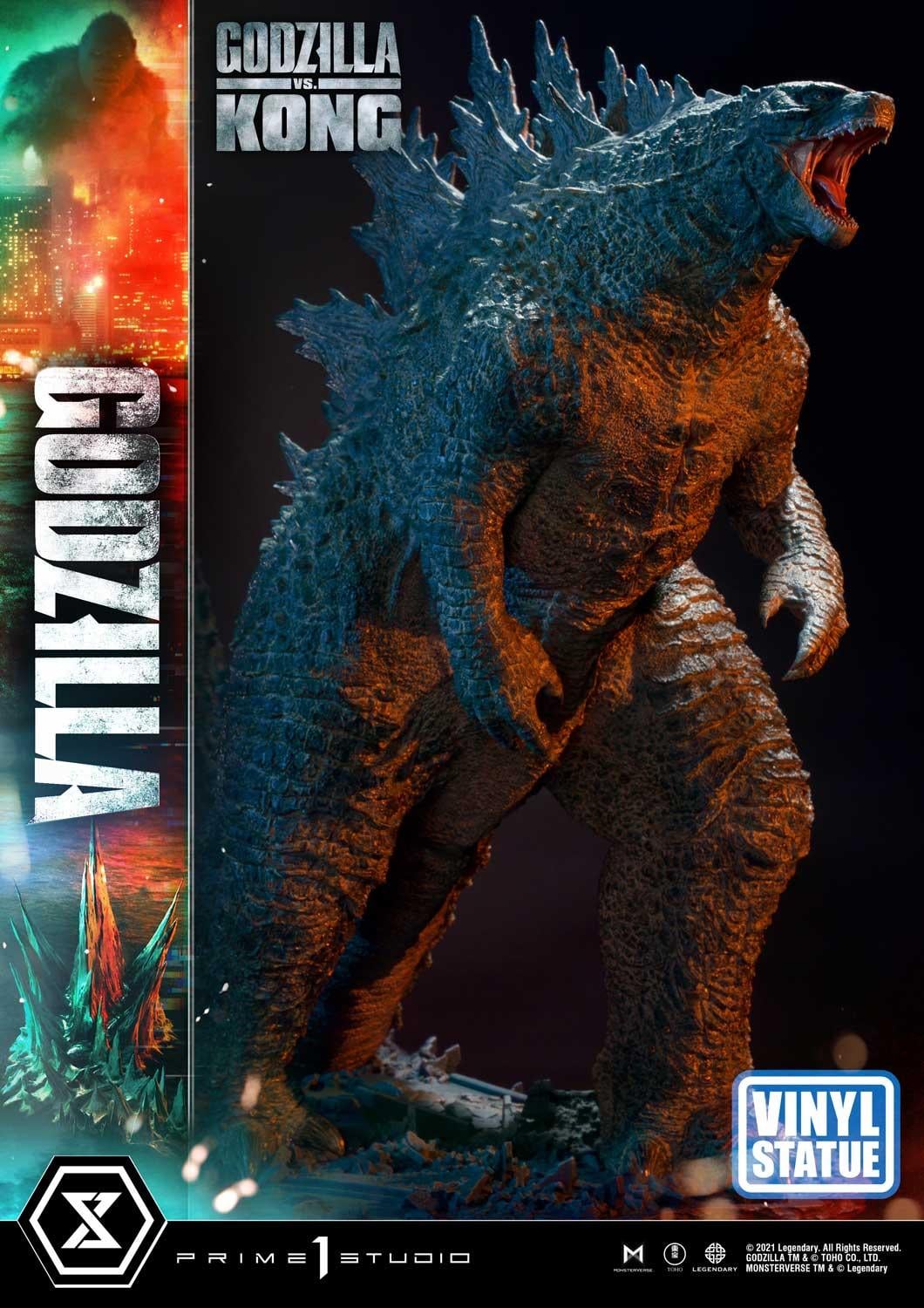 Godzilla vs Kong Godzilla Vinyl Statue image 1