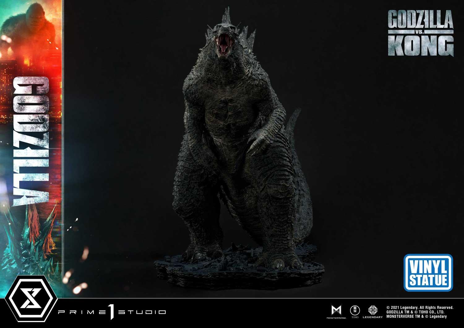 Godzilla vs Kong Godzilla Vinyl Statue image 5