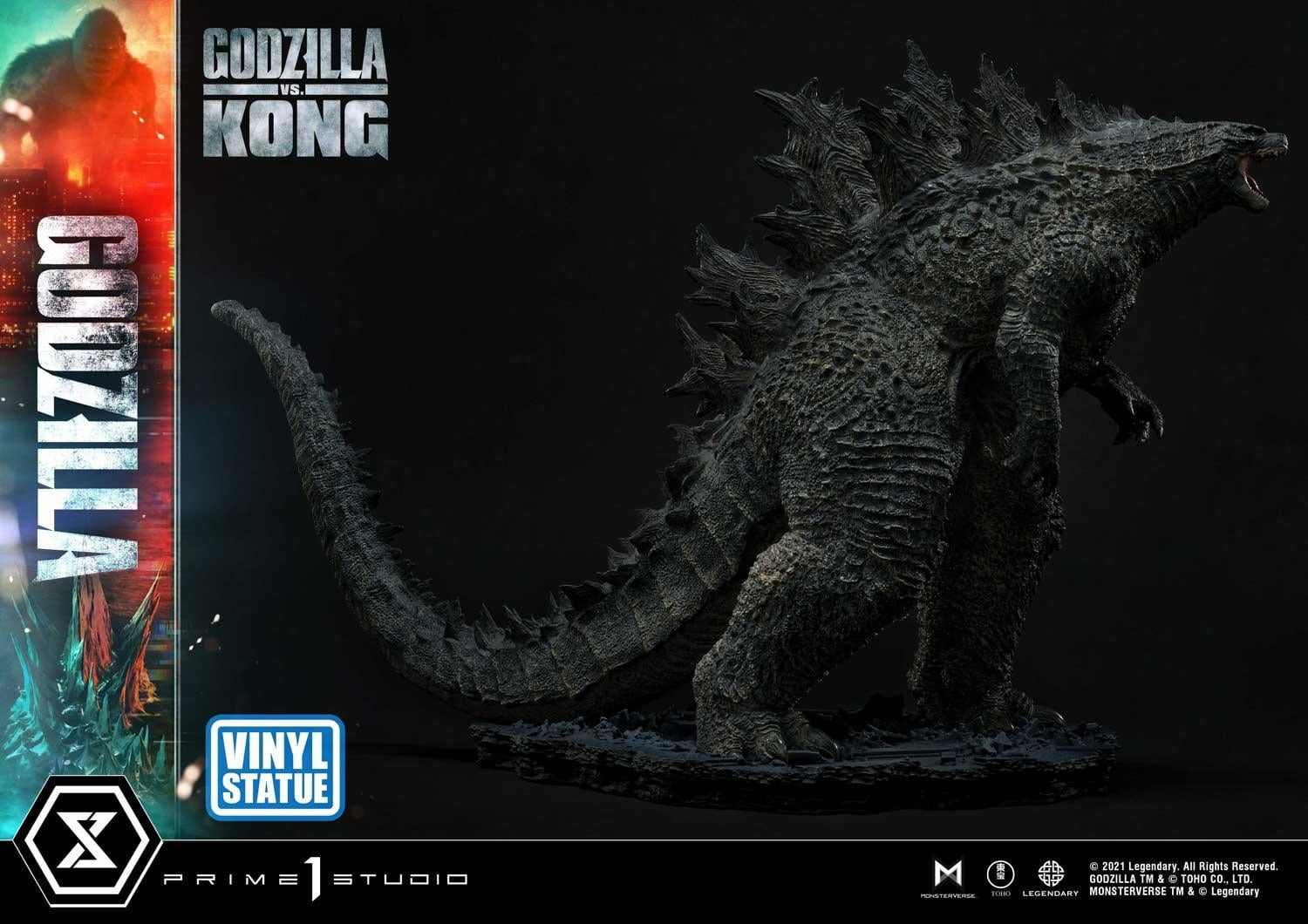 Godzilla vs Kong Godzilla Vinyl Statue image 6