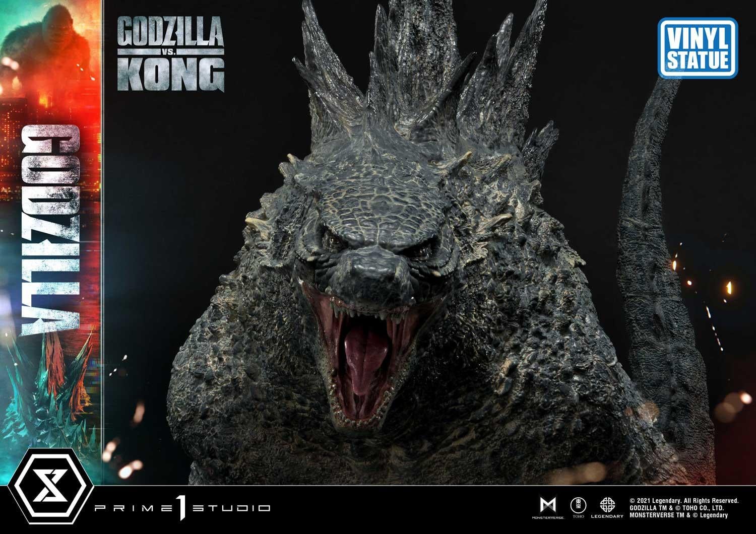 Godzilla vs Kong Godzilla Vinyl Statue image 9