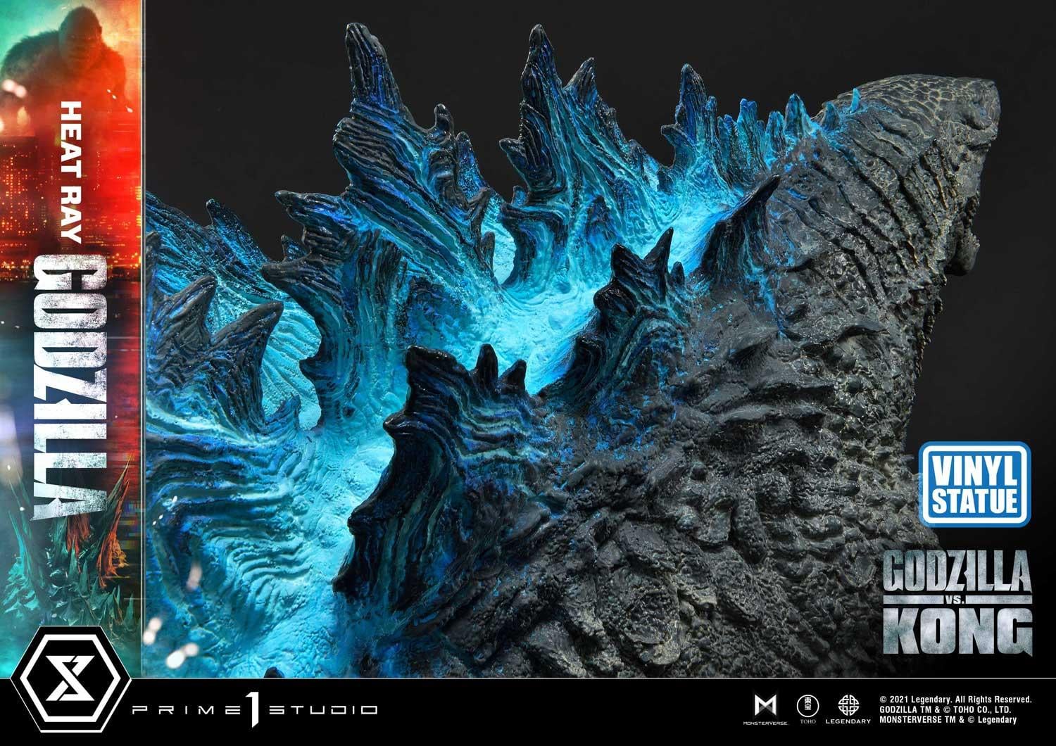Godzilla vs Kong Heat Ray Godzilla Vinyl Statue image 10