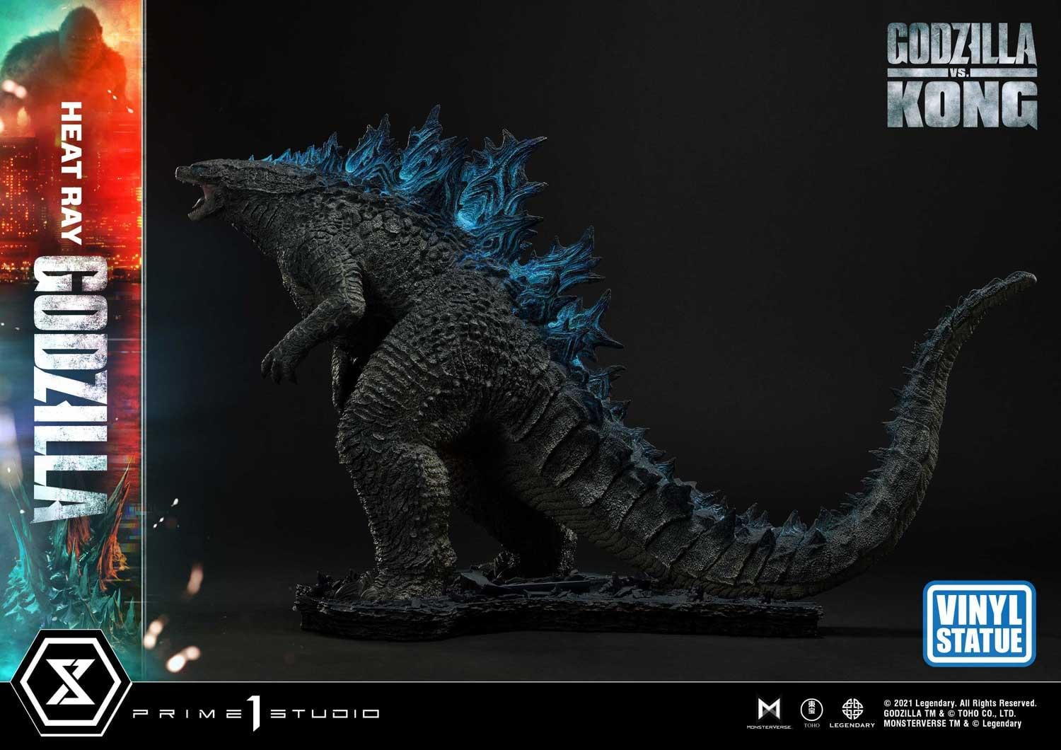 Godzilla vs Kong Heat Ray Godzilla Vinyl Statue image 3