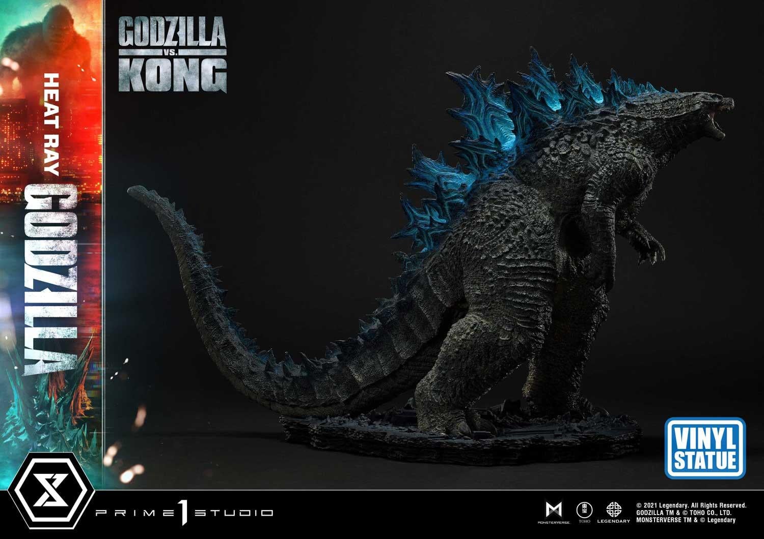 Godzilla vs Kong Heat Ray Godzilla Vinyl Statue image 5