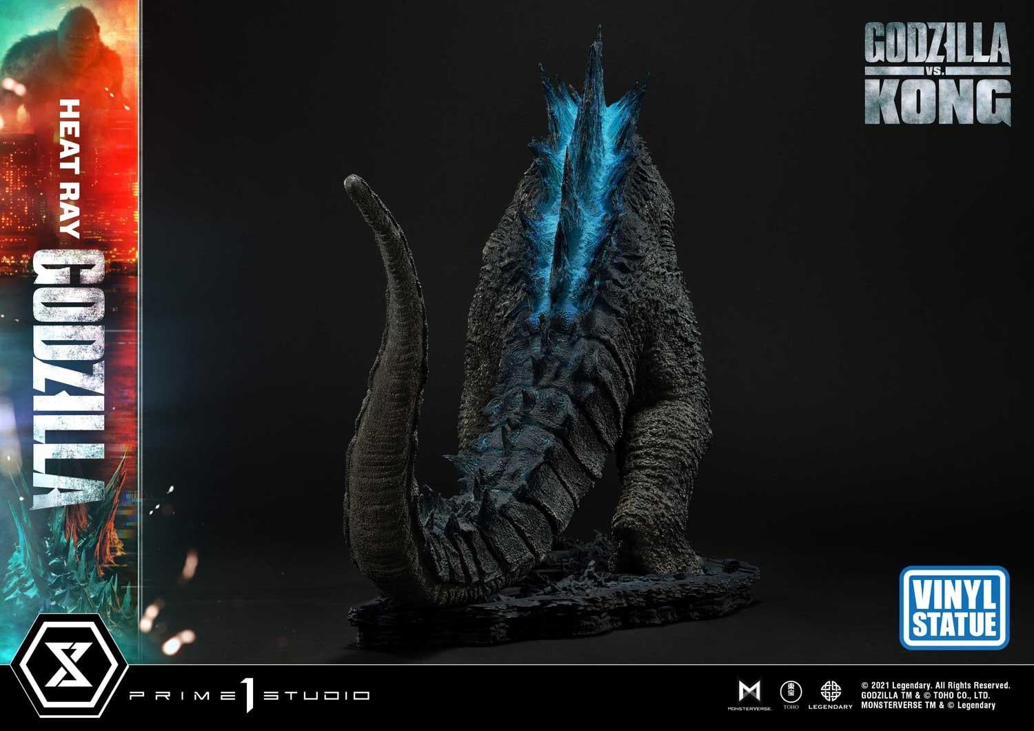 Godzilla vs Kong Heat Ray Godzilla Vinyl Statue image 6