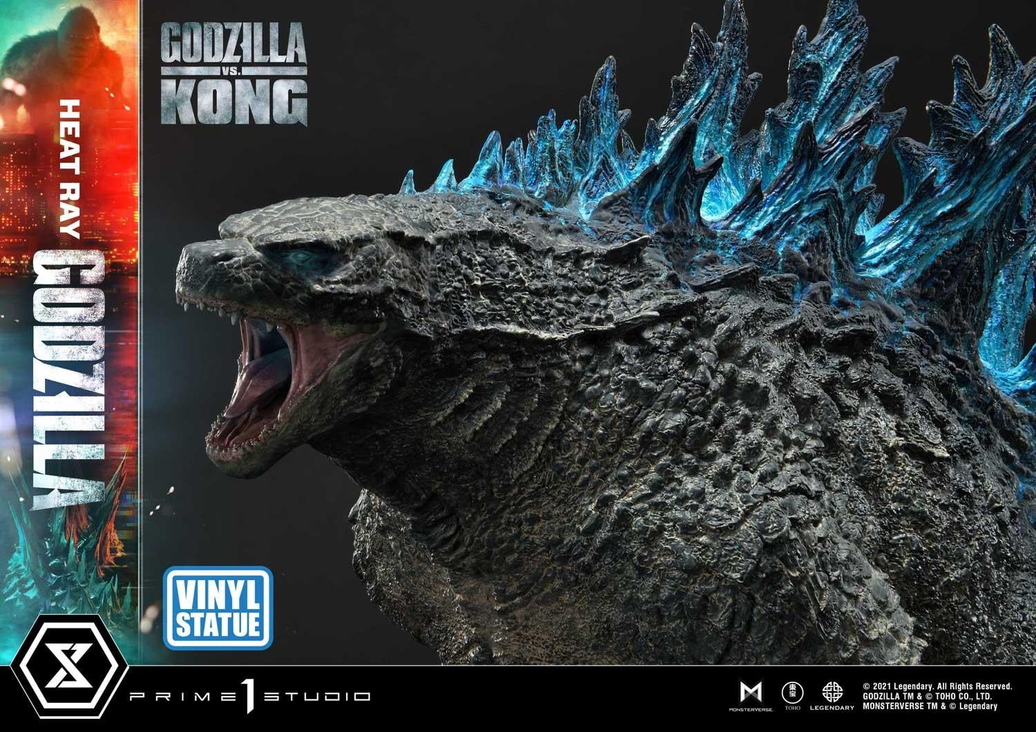 Godzilla vs Kong Heat Ray Godzilla Vinyl Statue image 7