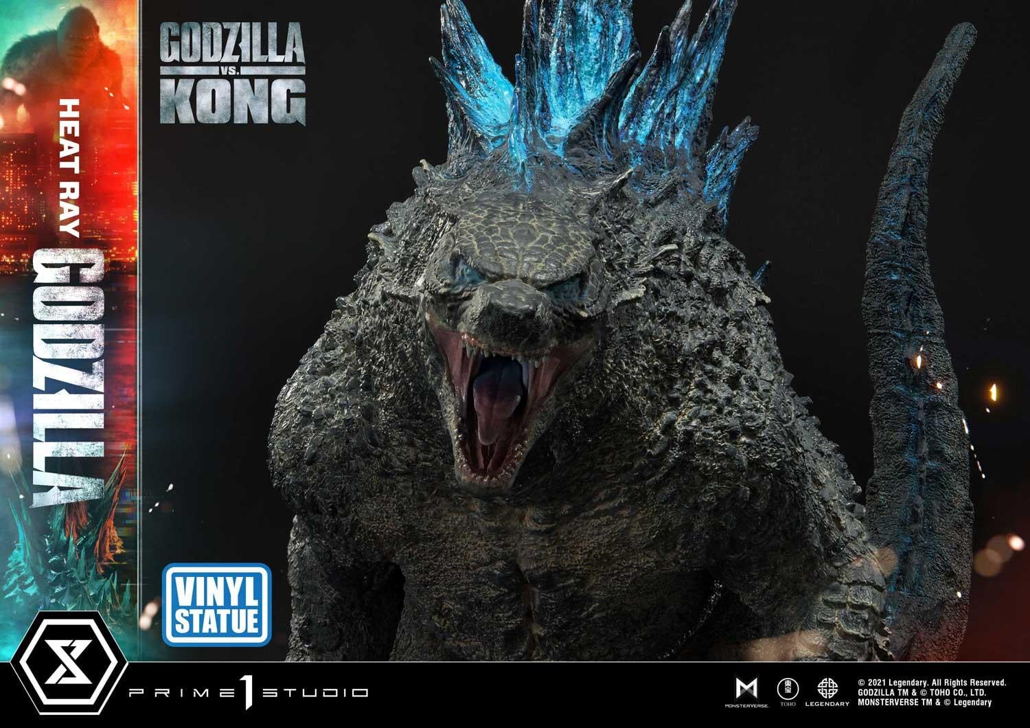 Godzilla vs Kong Heat Ray Godzilla Vinyl Statue image 8