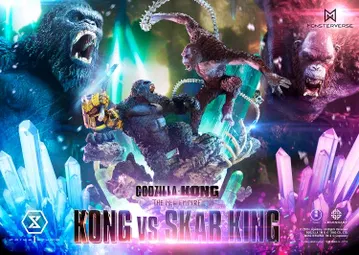 Godzilla x Kong: The New Empire (Film) Kong vs Skar King