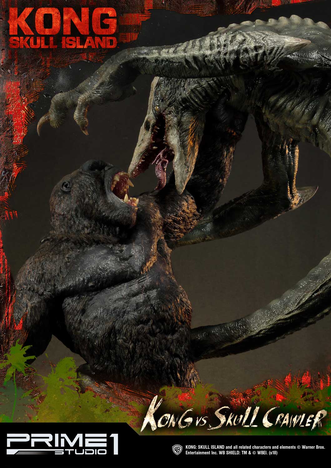 Kong: Skull Island (Film) Kong vs Skull Crawler Deluxe Version image 1