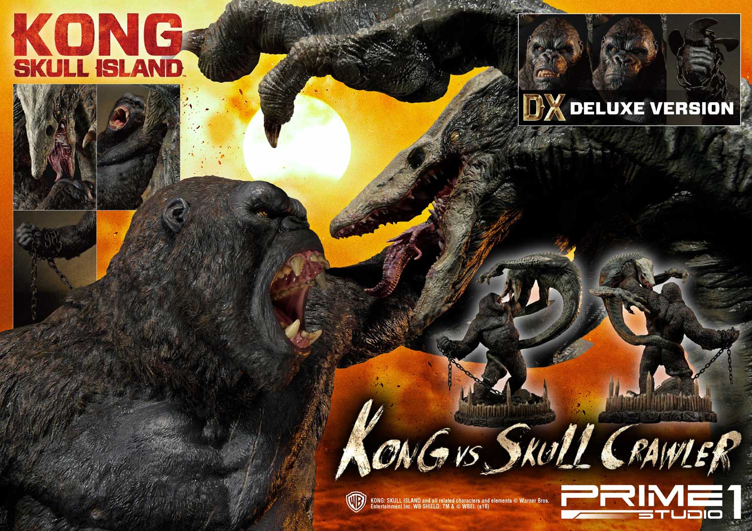 Kong: Skull Island (Film) Kong vs Skull Crawler Deluxe Version image 3