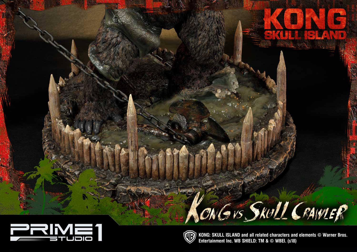 Kong: Skull Island (Film) Kong vs Skull Crawler Deluxe Version image 7