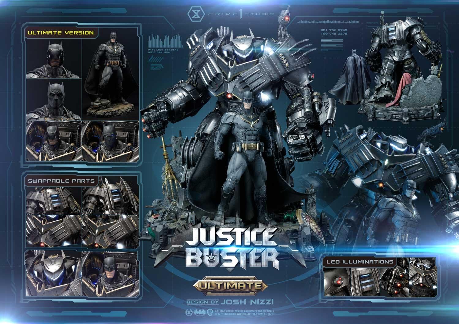 Justice League (Comics) Justice Buster (Design By Josh Nizzi) Ultimate image 5