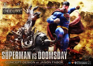 Superman (Comics) Superman VS Doomsday (Concept By Jason Fabok) DX