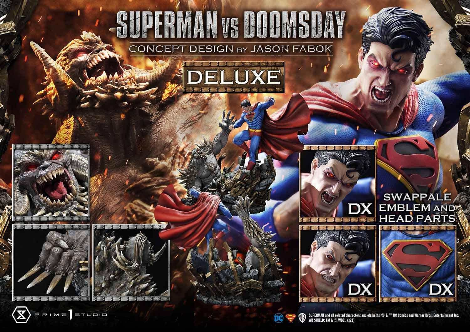 Superman (Comics) Superman VS Doomsday (Concept By Jason Fabok) DX image 4