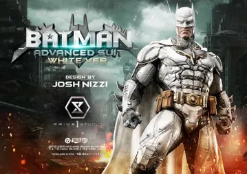 Justice League (Comics) Batman Advanced Suit White Ver. (Design By Josh Nizzi)