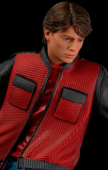 Marty Mcfly on Hoverboard - Back to the Future