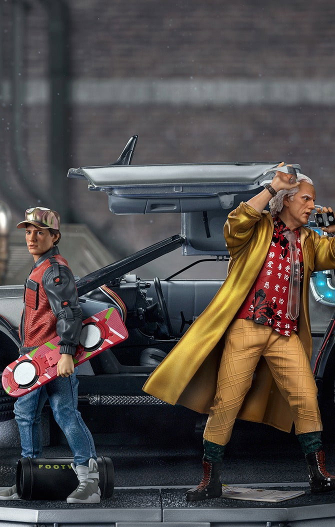 Delorean Full Set Deluxe Back to the Future II image 2