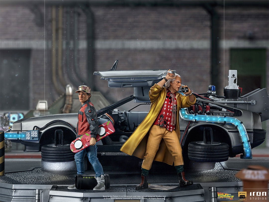 Delorean Full Set Deluxe Back to the Future II image 3