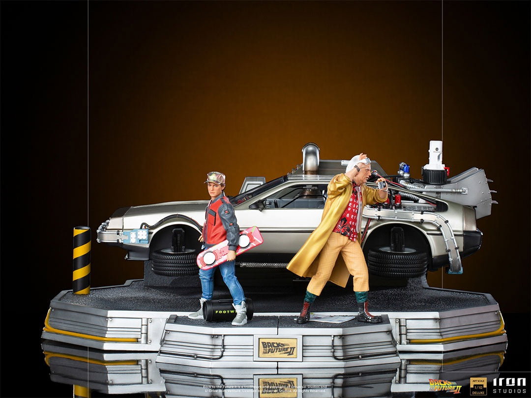Delorean Full Set Deluxe Back to the Future II image 4
