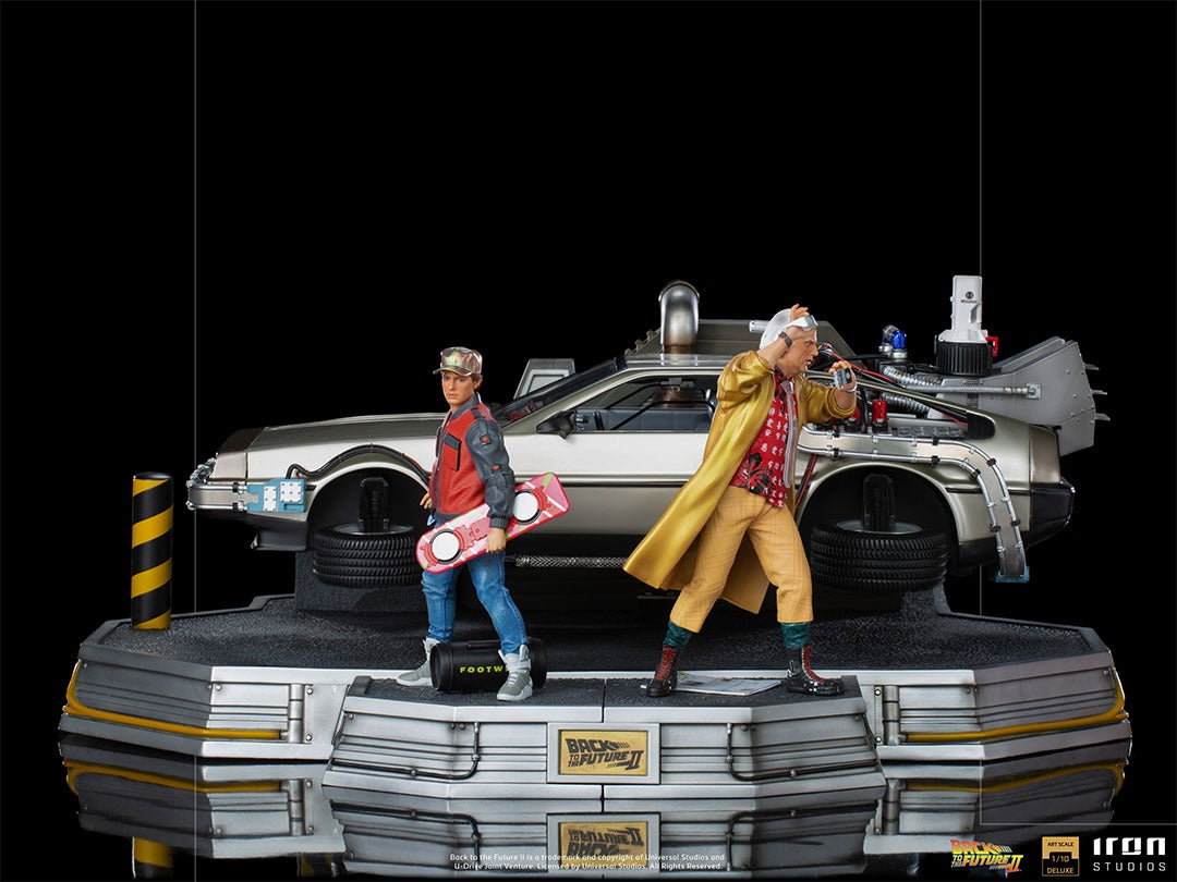 Delorean Full Set Deluxe Back to the Future II image 5