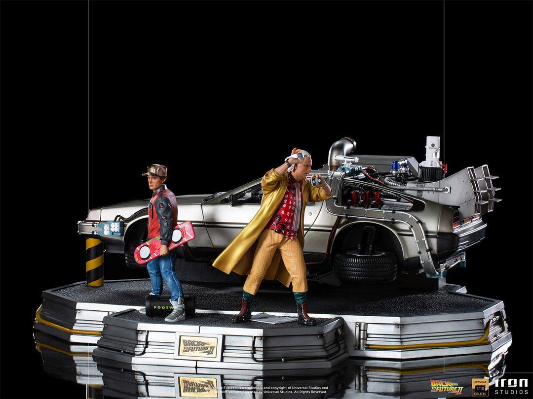 Delorean Full Set Deluxe Back to the Future II image 6