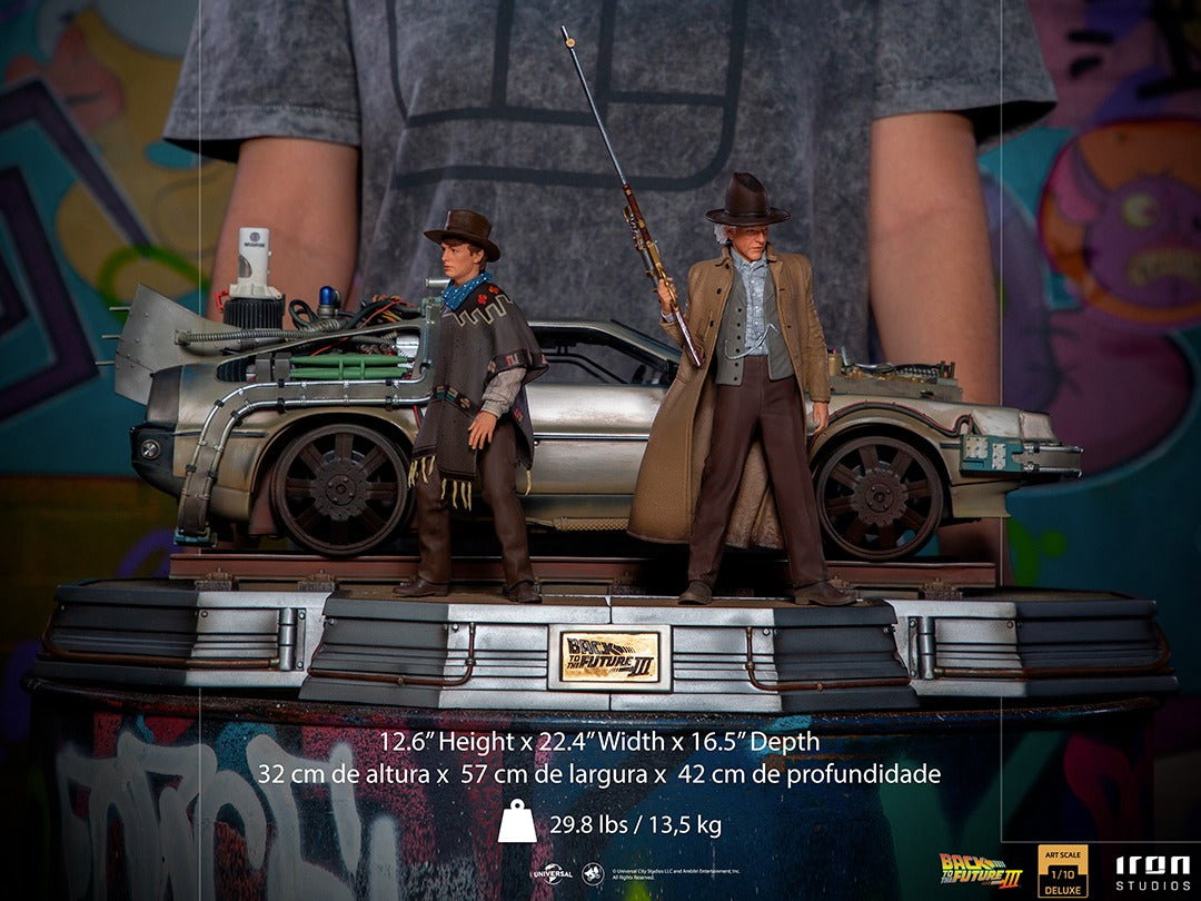 Delorean Full Set Deluxe Back to the Future III image 7