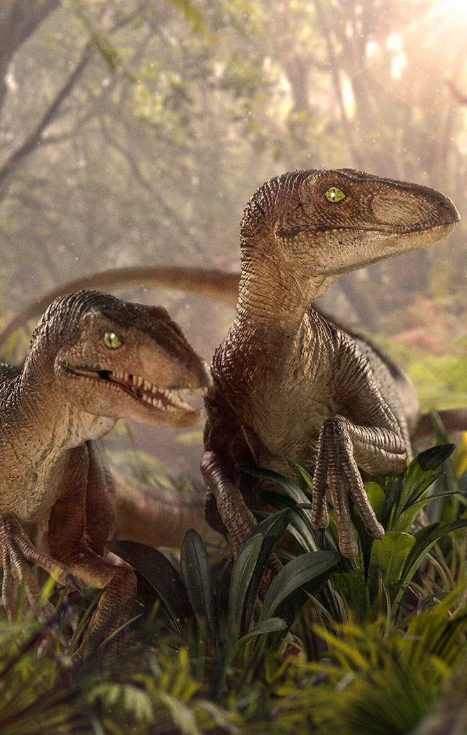 Just The Two Raptors - Jurassic Park image 1