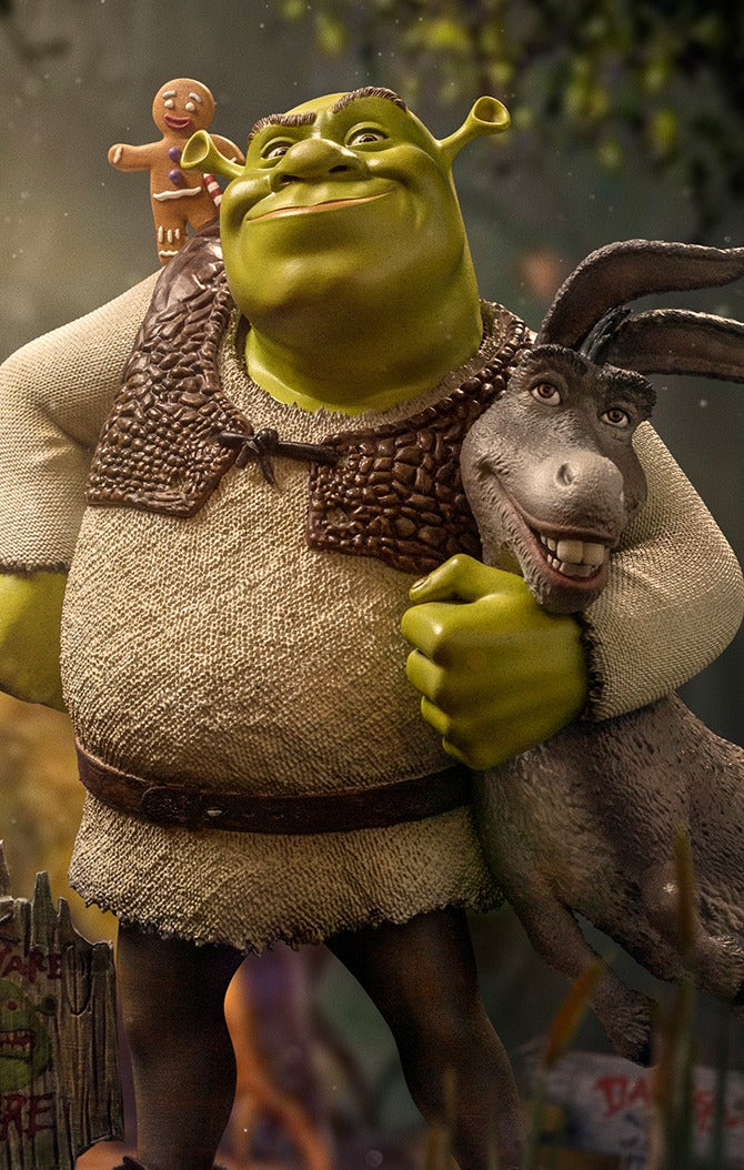 Shrek, Donkey and The Gingerbread Man - Shrek image 1