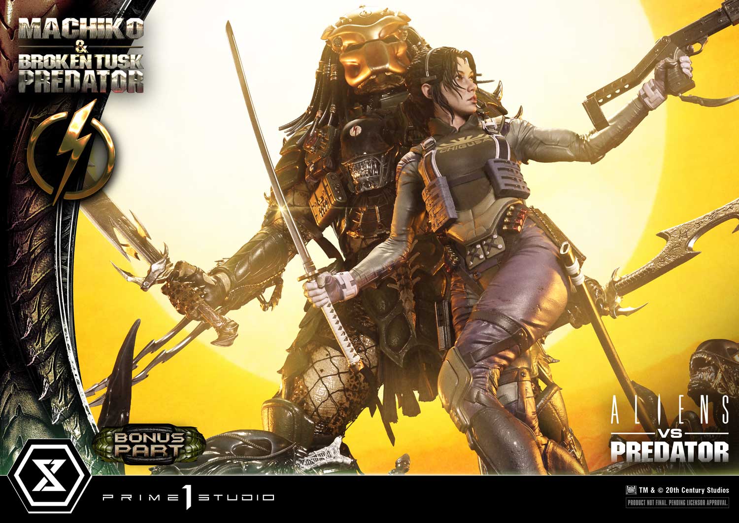 Aliens vs. Predator(Comic) Machiko & Broken Tusk Predator DX image 4