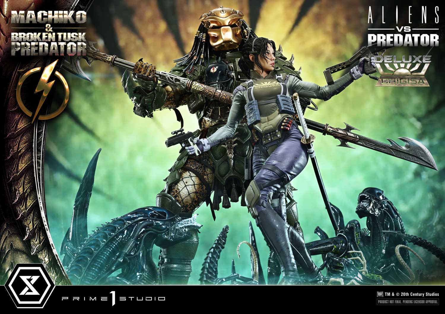 Aliens vs. Predator(Comic) Machiko & Broken Tusk Predator DX image 9