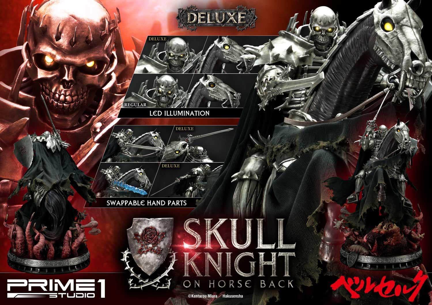 Skull Knight on horseback Deluxe Version image 4