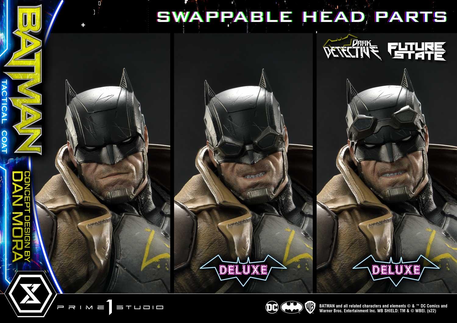 DC Future State Batman Dark Detective Tactical Coat DX image 3