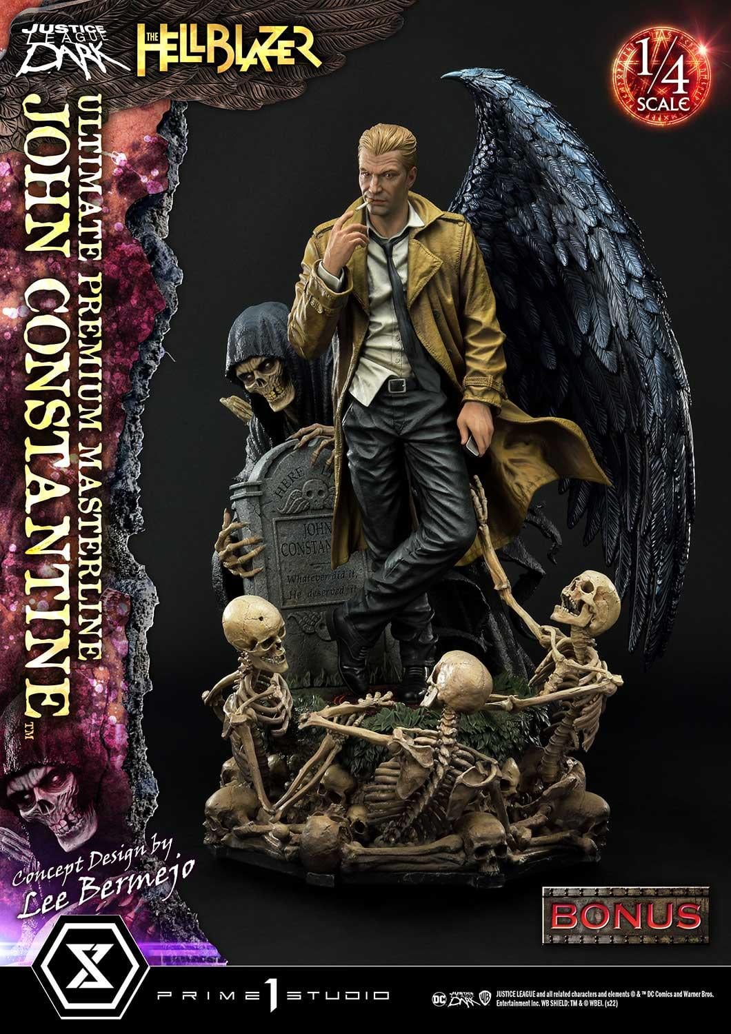 Hell Blazer (Comics) JOHN CONSTANTINE (Concept Design by Lee Bermejo) DX image 10