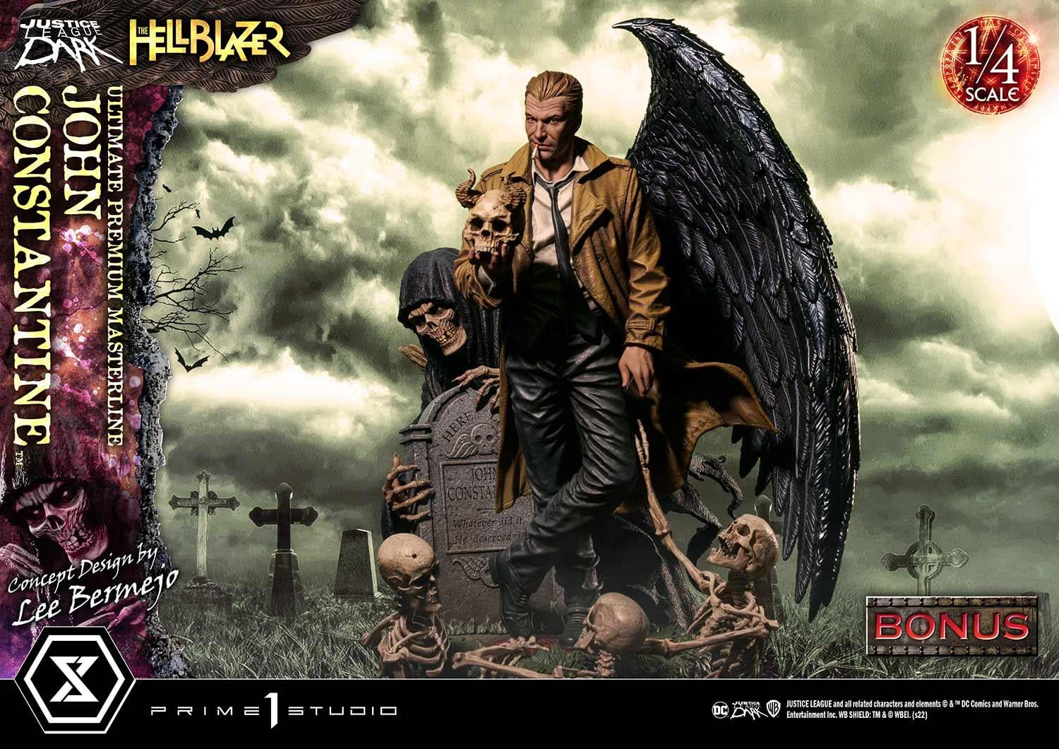 Hell Blazer (Comics) JOHN CONSTANTINE (Concept Design by Lee Bermejo) DX image 3