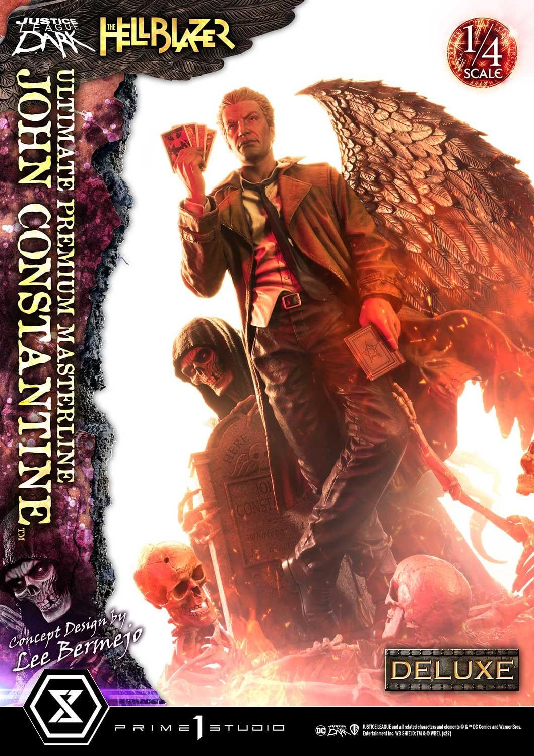 Hell Blazer (Comics) JOHN CONSTANTINE (Concept Design by Lee Bermejo) DX image 5