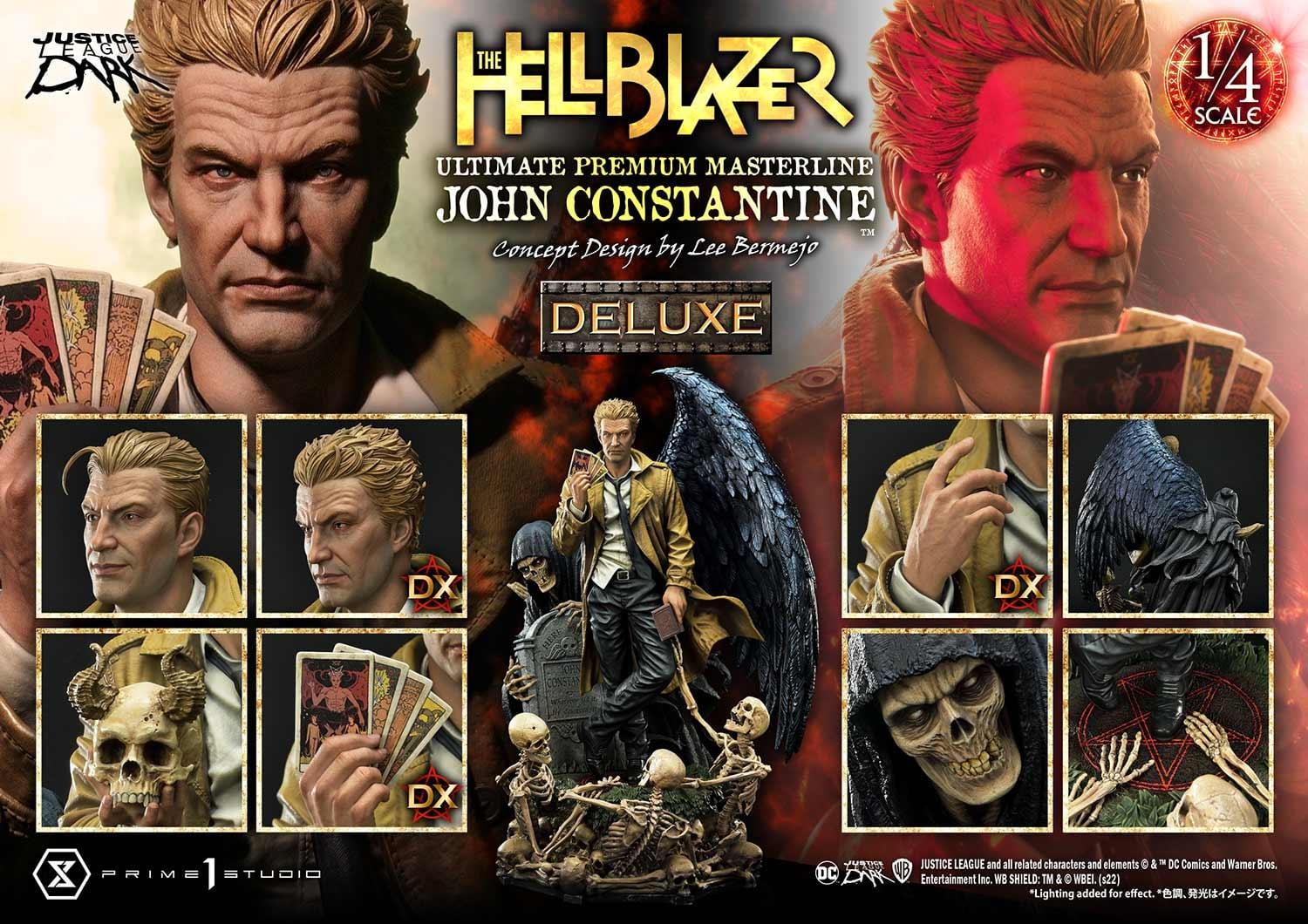 Hell Blazer (Comics) JOHN CONSTANTINE (Concept Design by Lee Bermejo) DX image 7