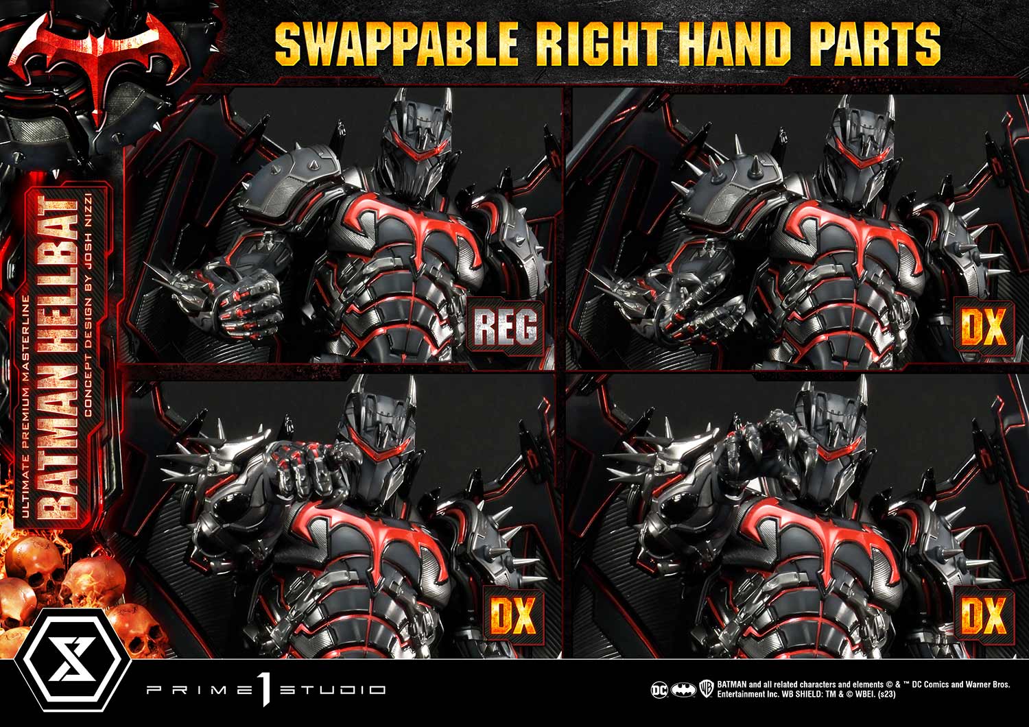 Batman Hellbat "Concept Design by Josh Nizzi" DX image 10