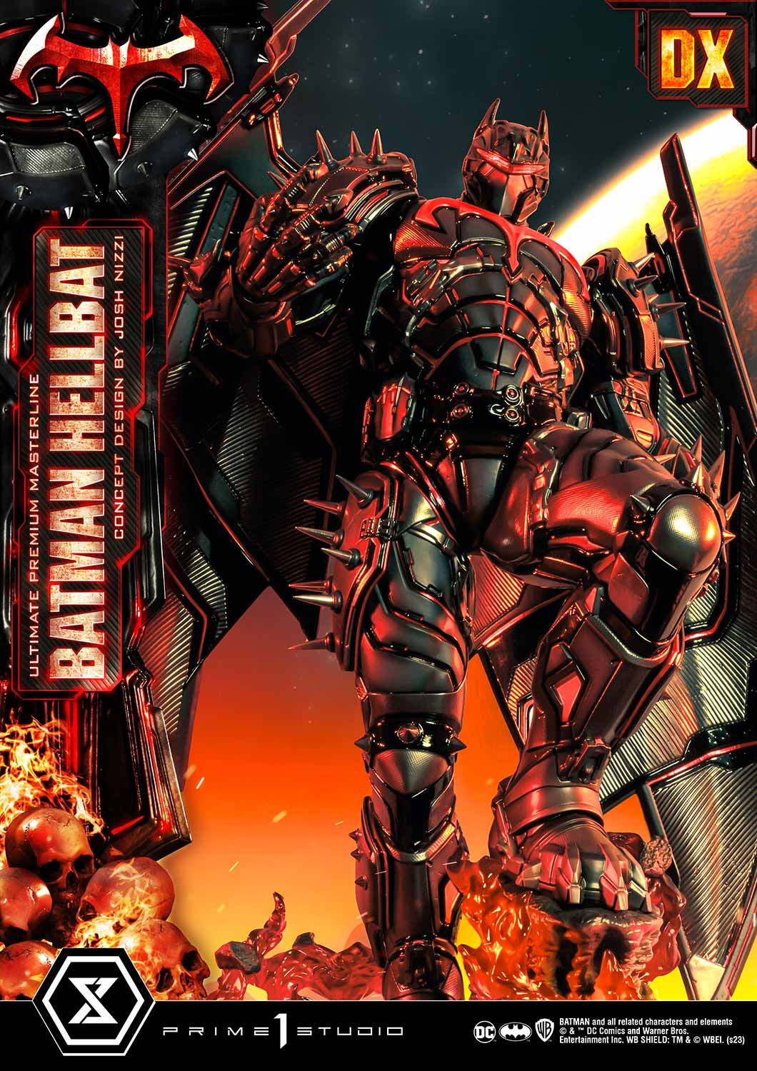 Batman Hellbat "Concept Design by Josh Nizzi" DX image 2