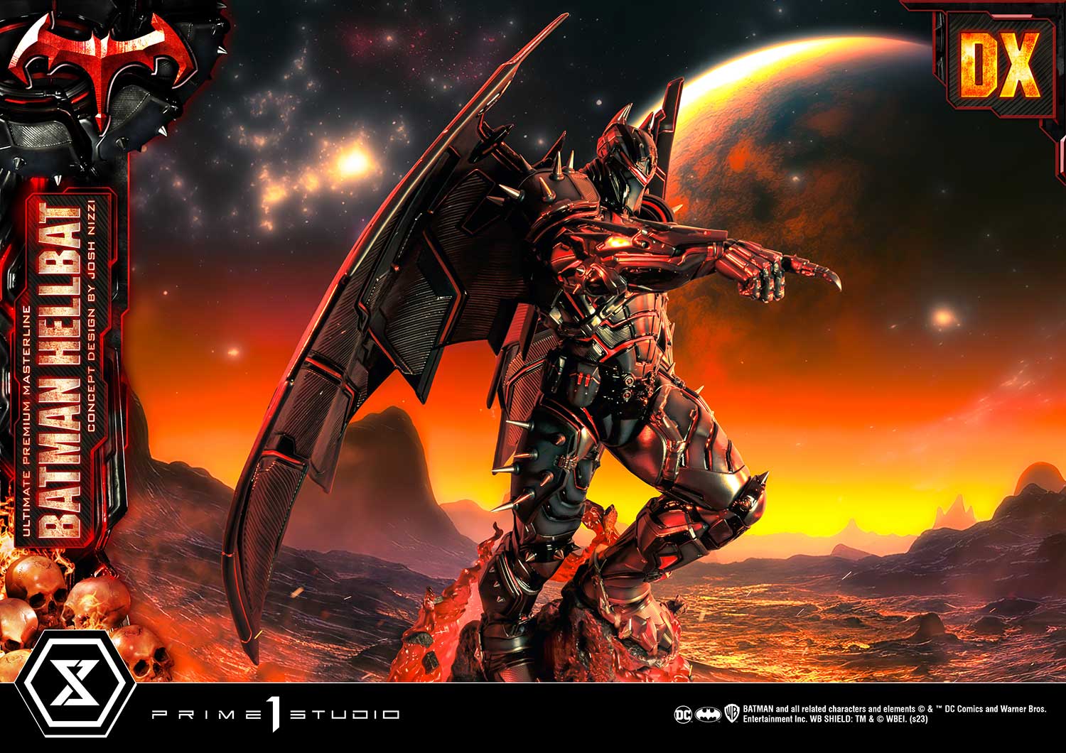 Batman Hellbat "Concept Design by Josh Nizzi" DX image 4