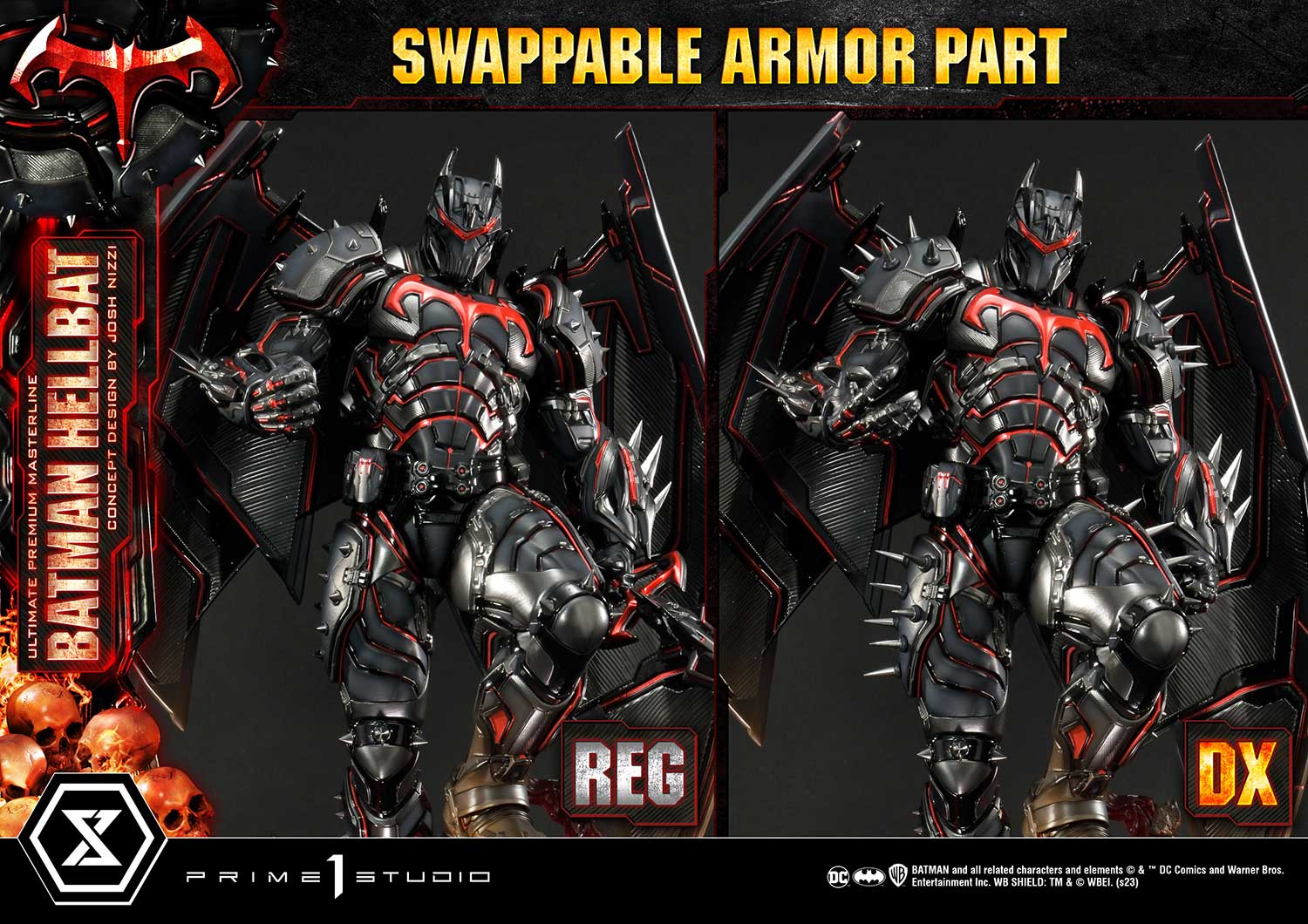 Batman Hellbat "Concept Design by Josh Nizzi" DX image 8