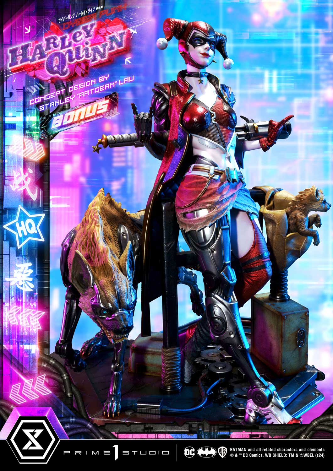 Cyberpunk Harley Quinn (Concept design by Stanley "Artgerm" Lau) DX image 2