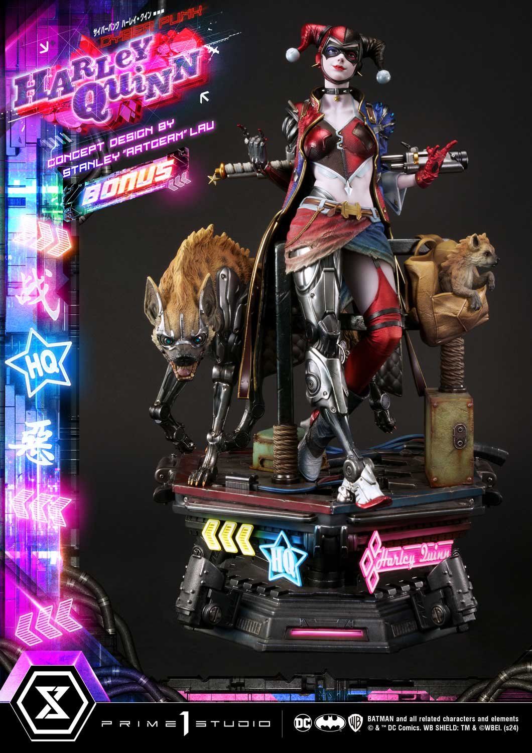 Cyberpunk Harley Quinn (Concept design by Stanley "Artgerm" Lau) DX image 5