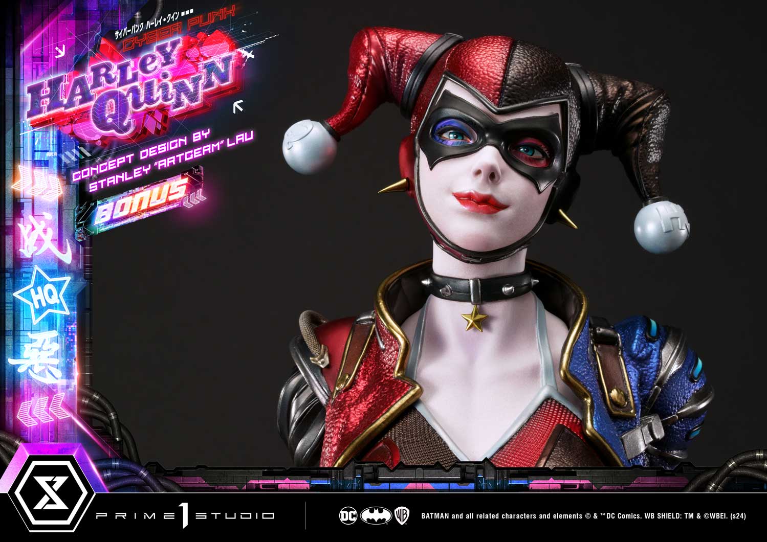 Cyberpunk Harley Quinn (Concept design by Stanley "Artgerm" Lau) DX image 6