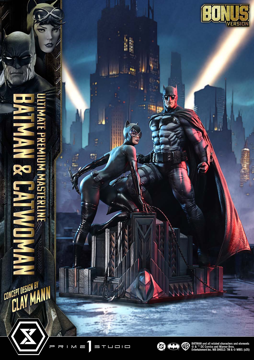 Batman & Catwoman (Concept Design by CLAY MANN) image 3