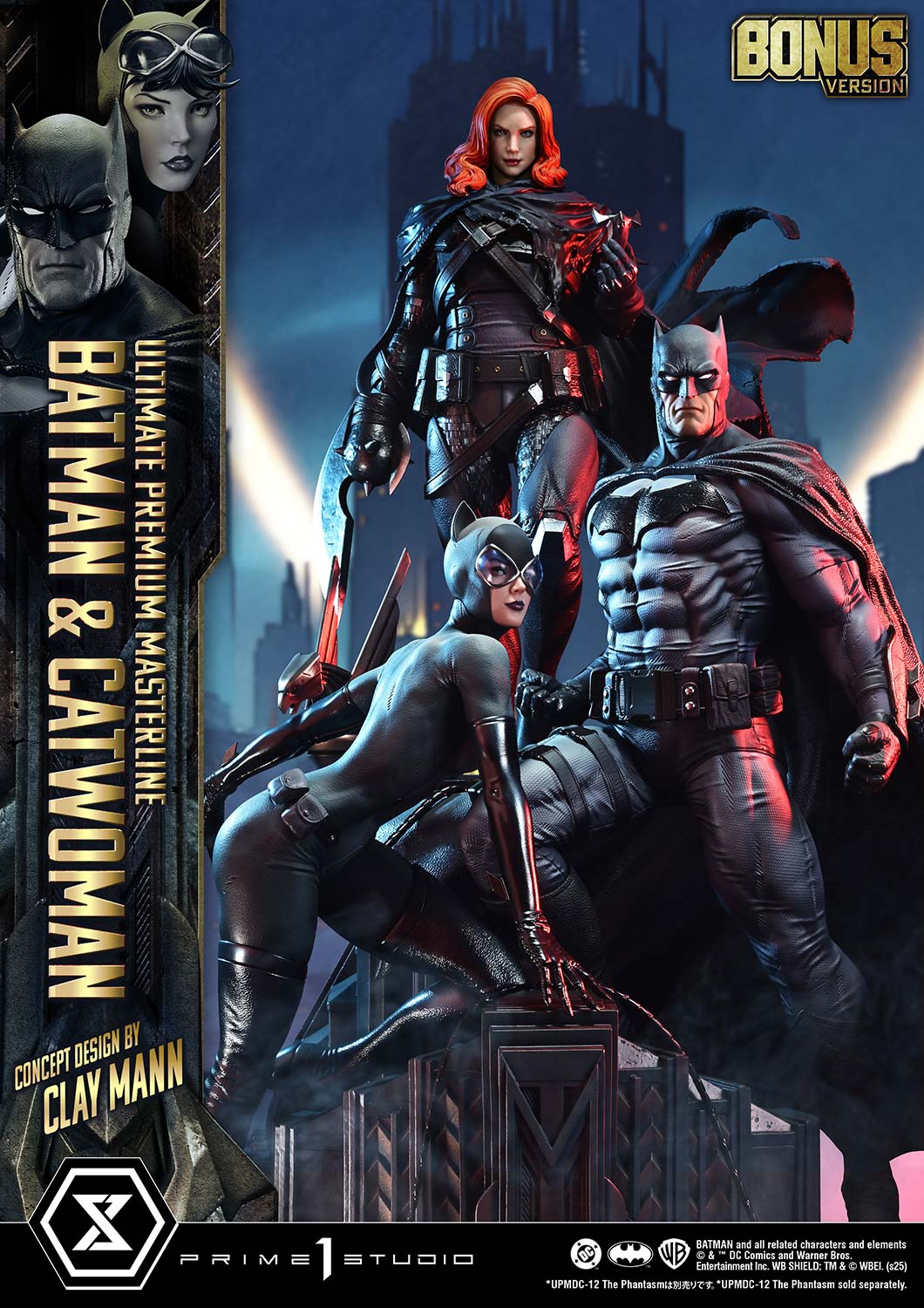 Batman & Catwoman (Concept Design by CLAY MANN) image 7