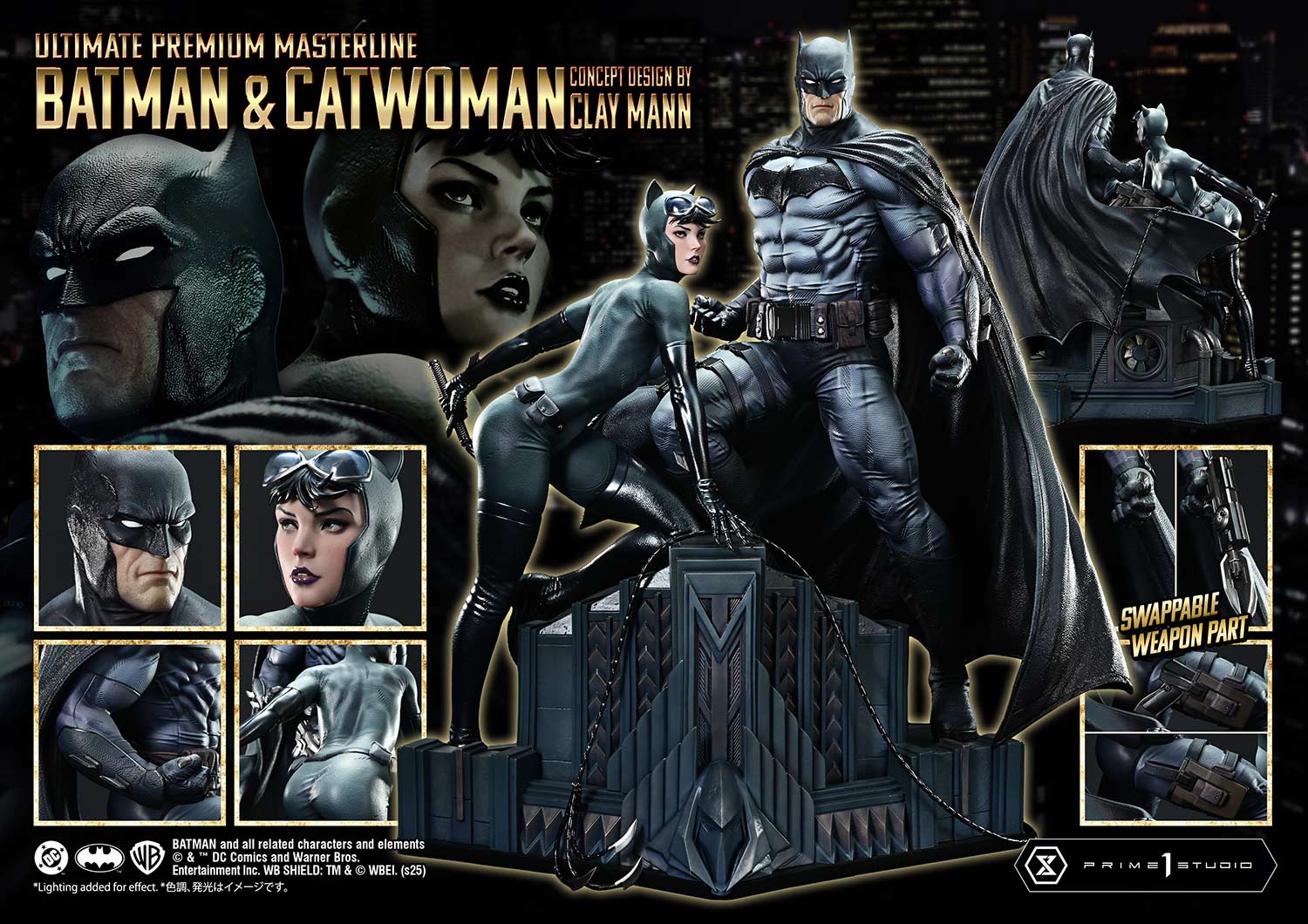 Batman & Catwoman (Concept Design by CLAY MANN) image 8