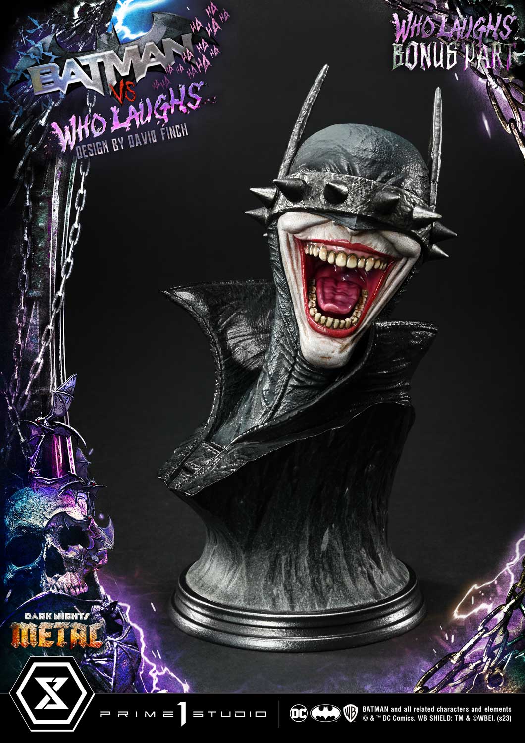 Dark Nights: Metal (Comics) Batman versus Batman Who Laughs (Design by David Finch) DX image 5
