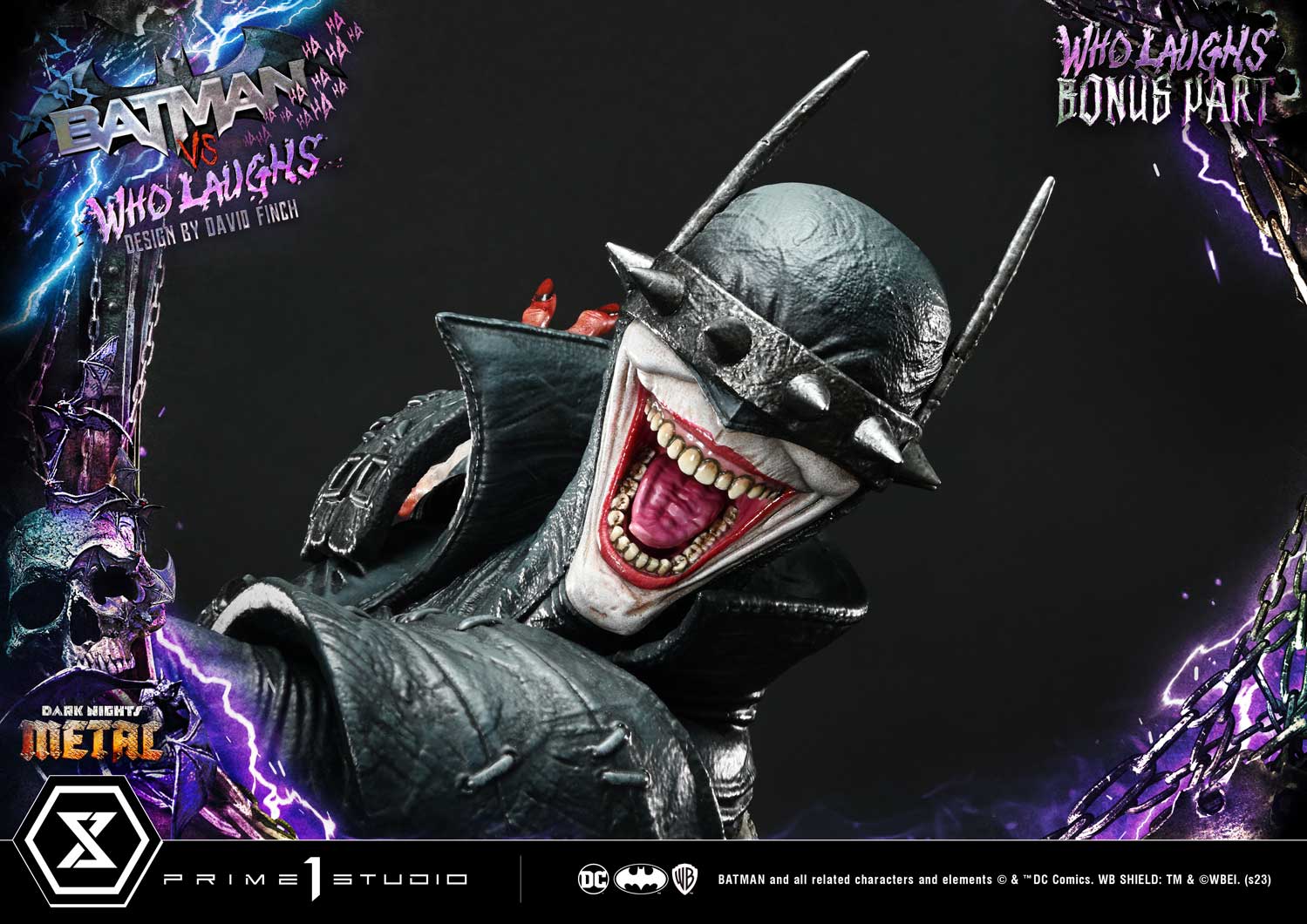 Dark Nights: Metal (Comics) Batman versus Batman Who Laughs (Design by David Finch) DX image 6