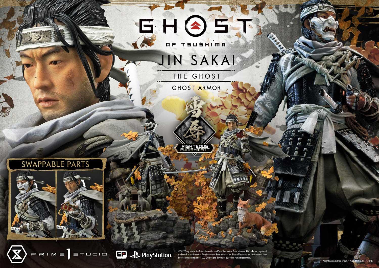 Jin Sakai, The Ghost "Righteous Punishment Ghost Armor" image 3